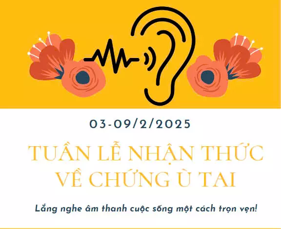 Tuần lễ nhận thức về chứng ù tai được diễn ra hàng năm vào ngày 3-9/2