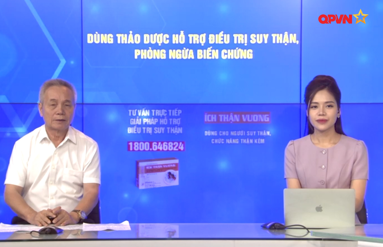 GS.TS.BS Hồ Bá Do đánh giá hiệu quả của Ích Thận Vương trên Truyền hình Quốc phòng Việt Nam