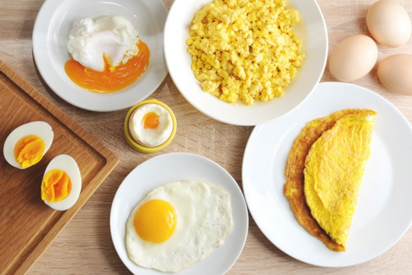 Trứng là thực phẩm dễ chế biến, tăng cường sức khỏe tốt