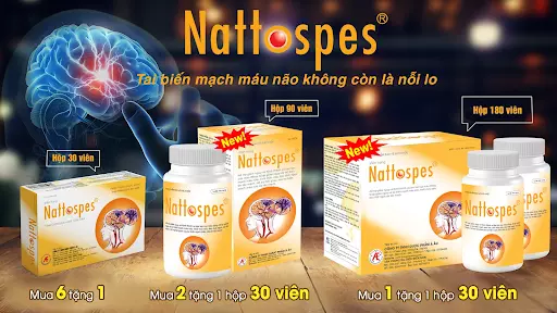 Nattospes giúp làm tan cục máu đông, phòng ngừa đột quỵ não
