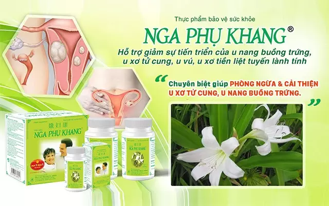 Nga Phụ Khang - Giải pháp phòng ngừa, hỗ trợ điều trị u xơ tử cung và u nang buồng trứng