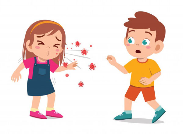 Trẻ có thể sốt kèm một số biểu hiện khác khi bị viêm họng