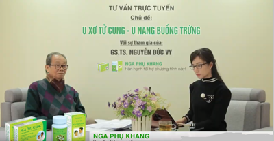 GS.TS Nguyễn Đức Vy tư vấn cách điều trị u nang buồng trứng