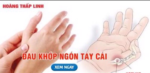 Đau khớp ngón tay cái là do đâu và cách cải thiện từ thảo dược 