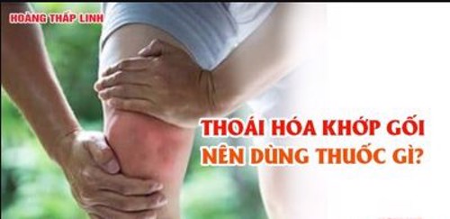  Người bị thoái hóa khớp gối nên uống thuốc gì để cải thiện bệnh?